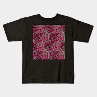 Cabbage Roses all over print Kids T-Shirt